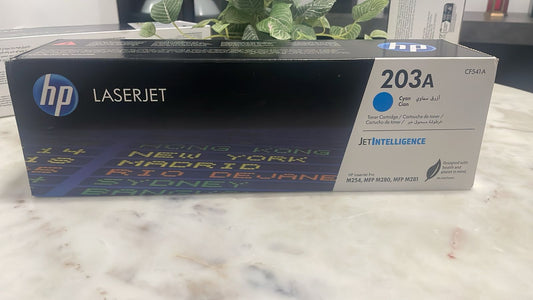 HP 203A Cyan Toner Cartridge (CF541A)
