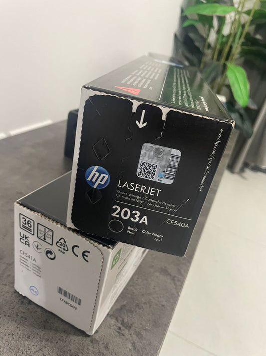 HP 203A Black Toner Cartridge (CF540A)