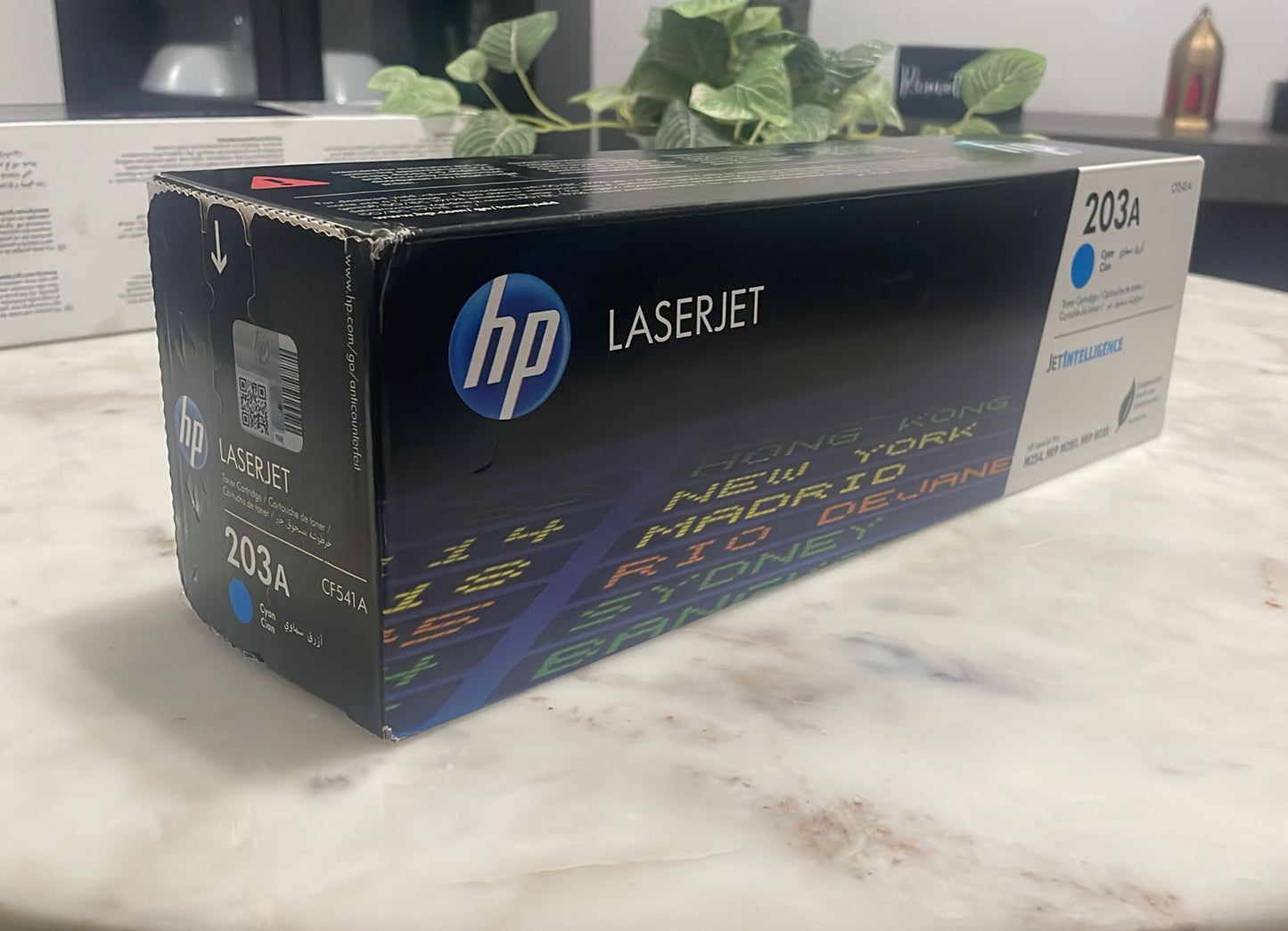 HP 203A Complete 4-Color Toner Set (CF540A/CF541A/CF542A/CF543A)